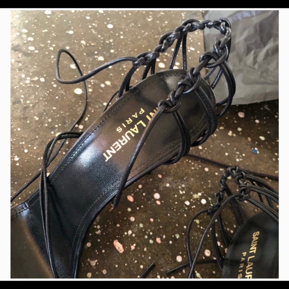 Yves Saint Laurent Lexi heeled sandals